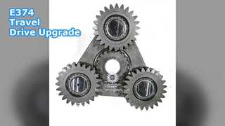 E374 掘削機トラベルキャリアアセンブリ 569 4270